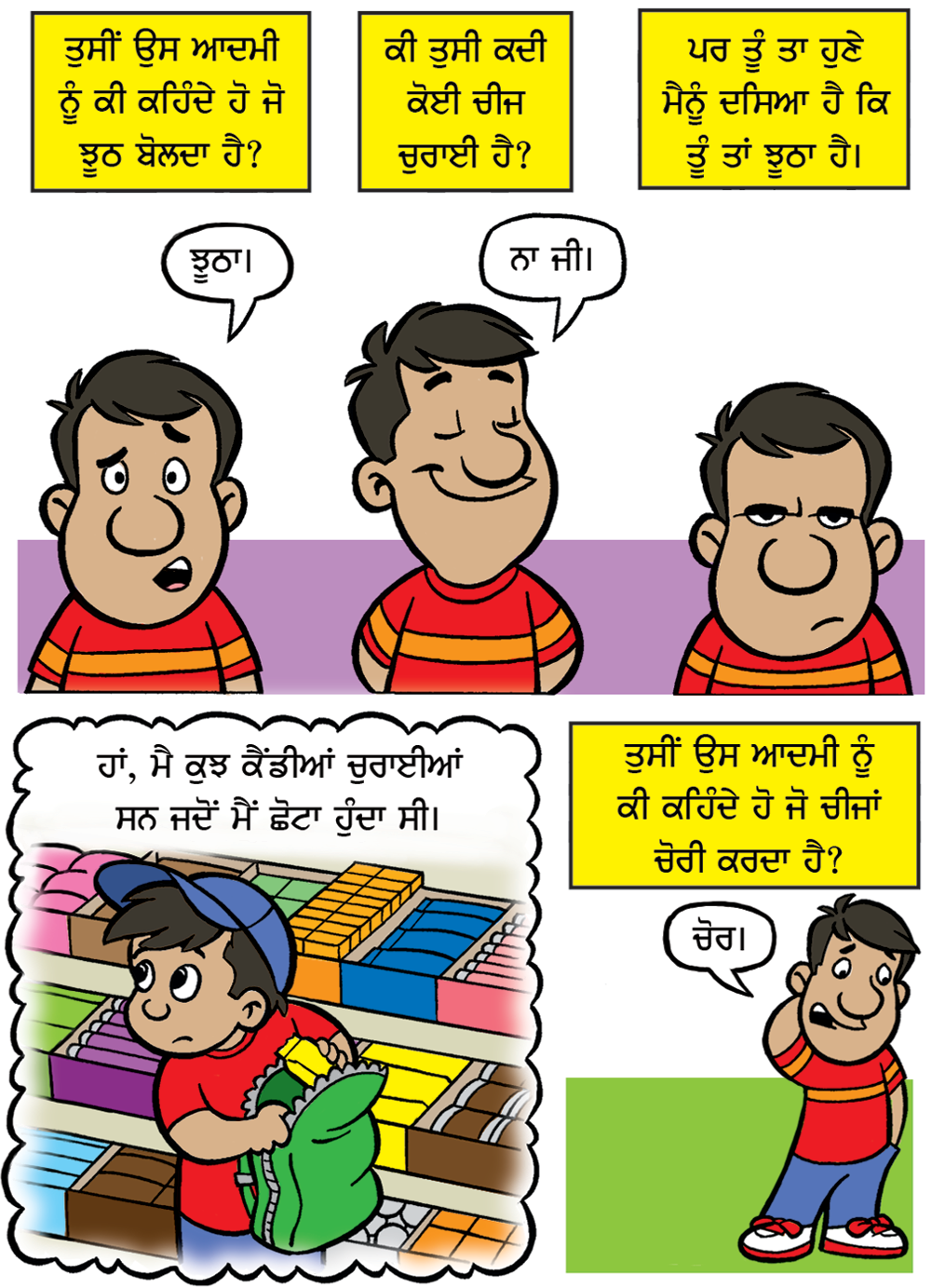Are You A Good Person? (Punjabi Version) – Free Cartoon Gospel Tract